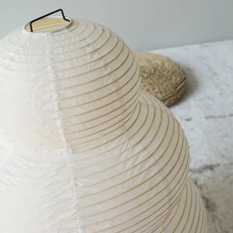 Lampada orientale Akari a forma di zucca