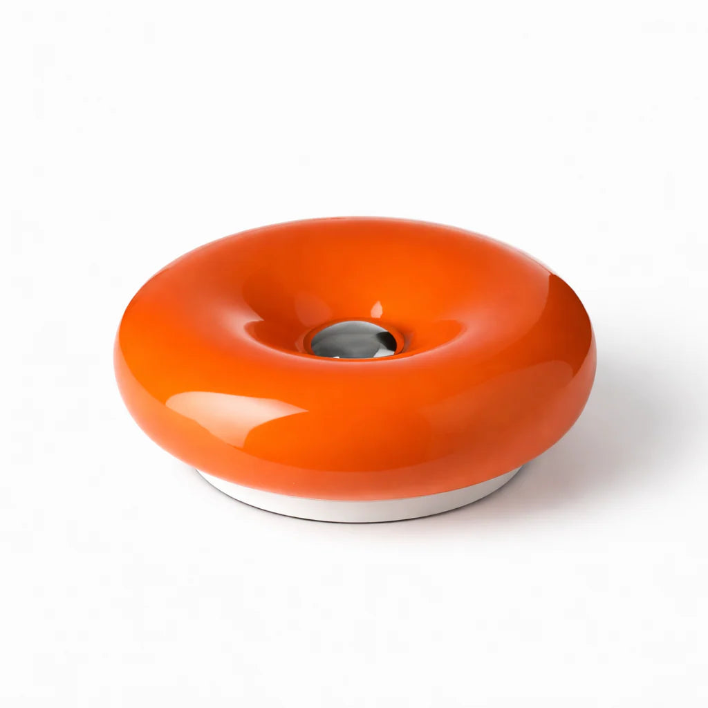 Donut Lamp Tangerine
