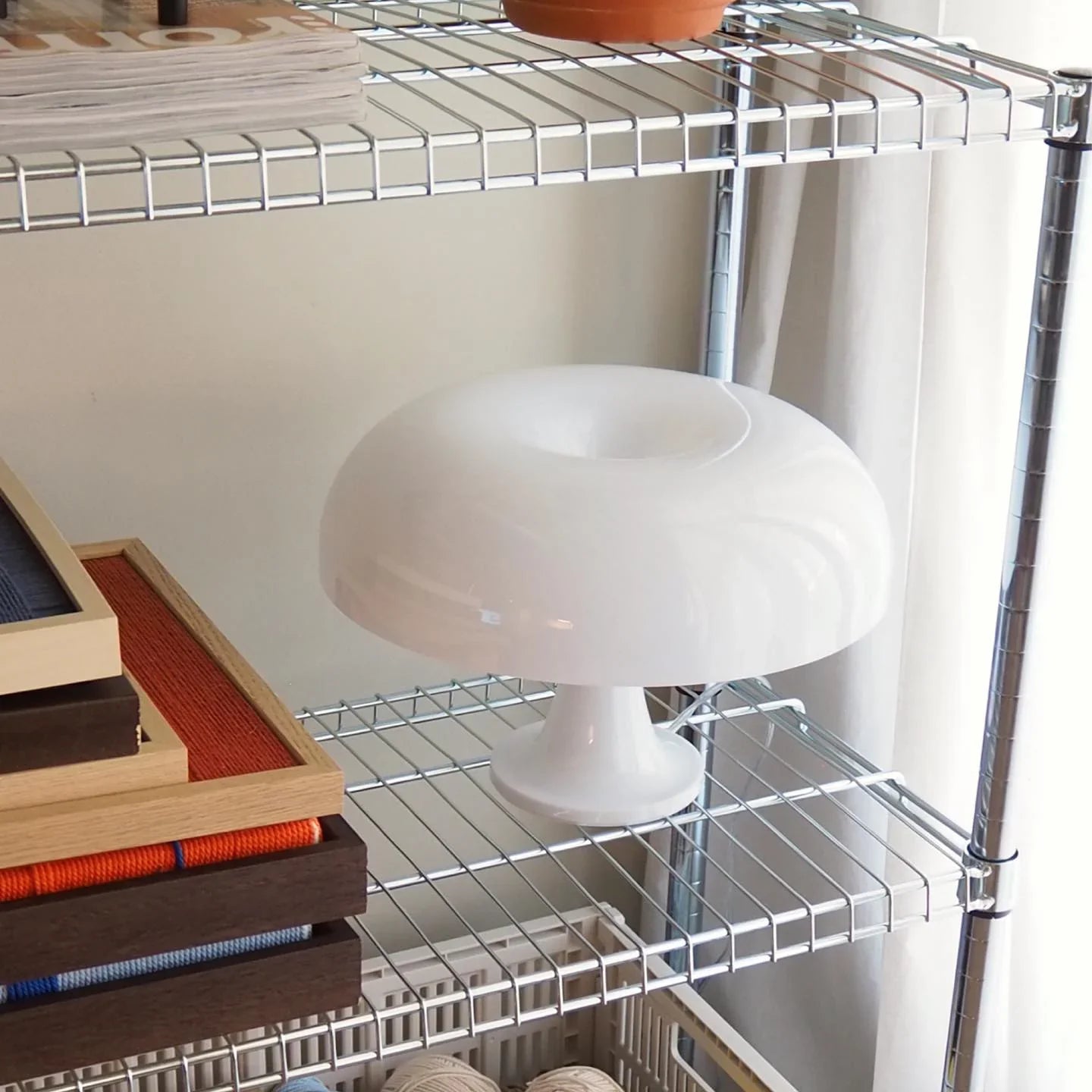 Lampada a forma di fungo italiana, anni '60