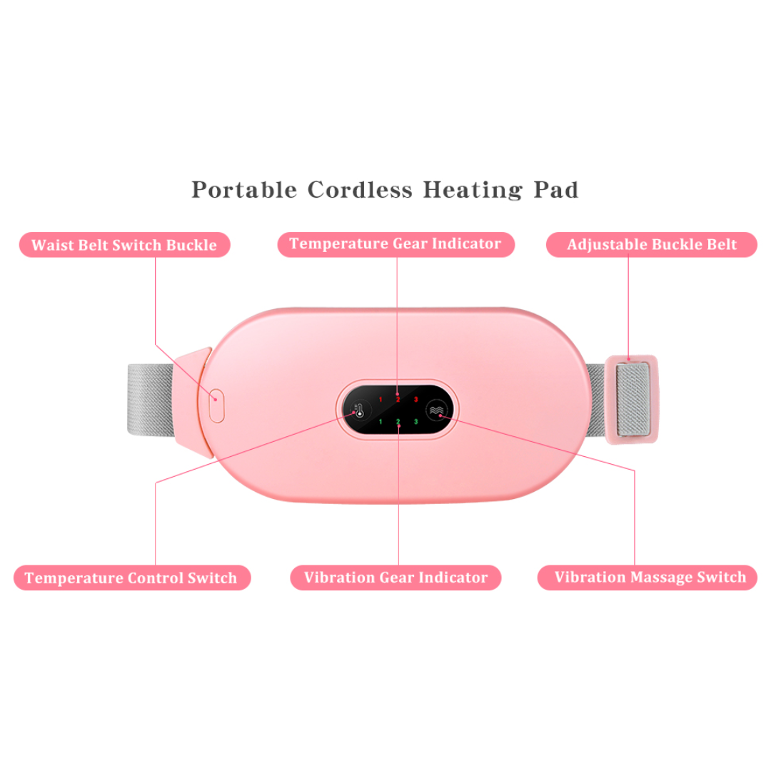 LuxeRelief - Menstrual Heating Pad