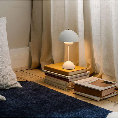 Lampada a forma di fungo retrò Bellora