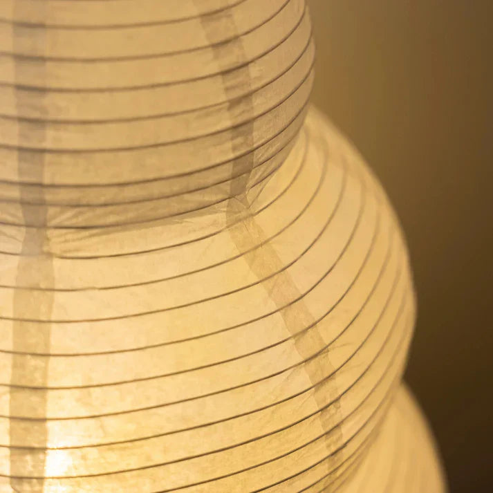 Lampada orientale Akari a forma di zucca