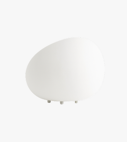 Lámpara de mesa con diseño de adoquines