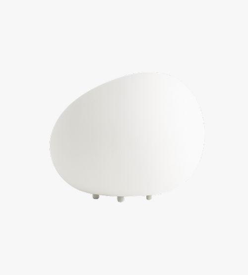 Lámpara de mesa con diseño de adoquines