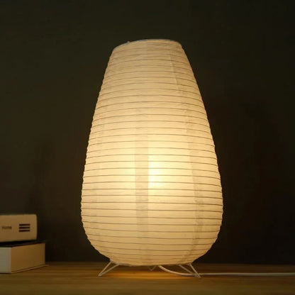 Lampada di carta di riso Akari Shiro