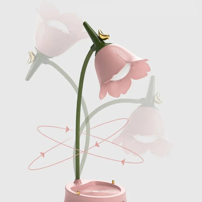 Lampada ricaricabile a forma di fiore di ciliegio