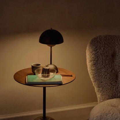 Lampada a forma di fungo retrò Bellora