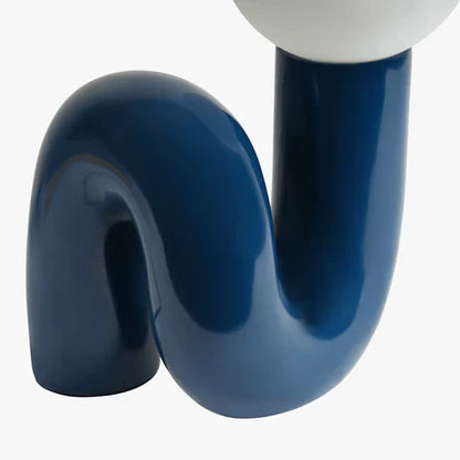 Lampada da tavolo Ophelia color avorio